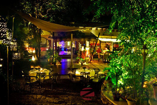 FIO, garden of five senses - best romantic place in delhi