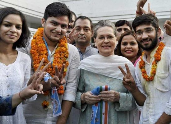 Election in Delhi university