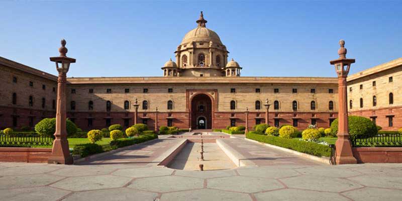 Rashtrapati Bhavan in delhi